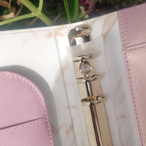 🆓🚚 A6 Binder Cover Rose Gold - Picture 6 of 10